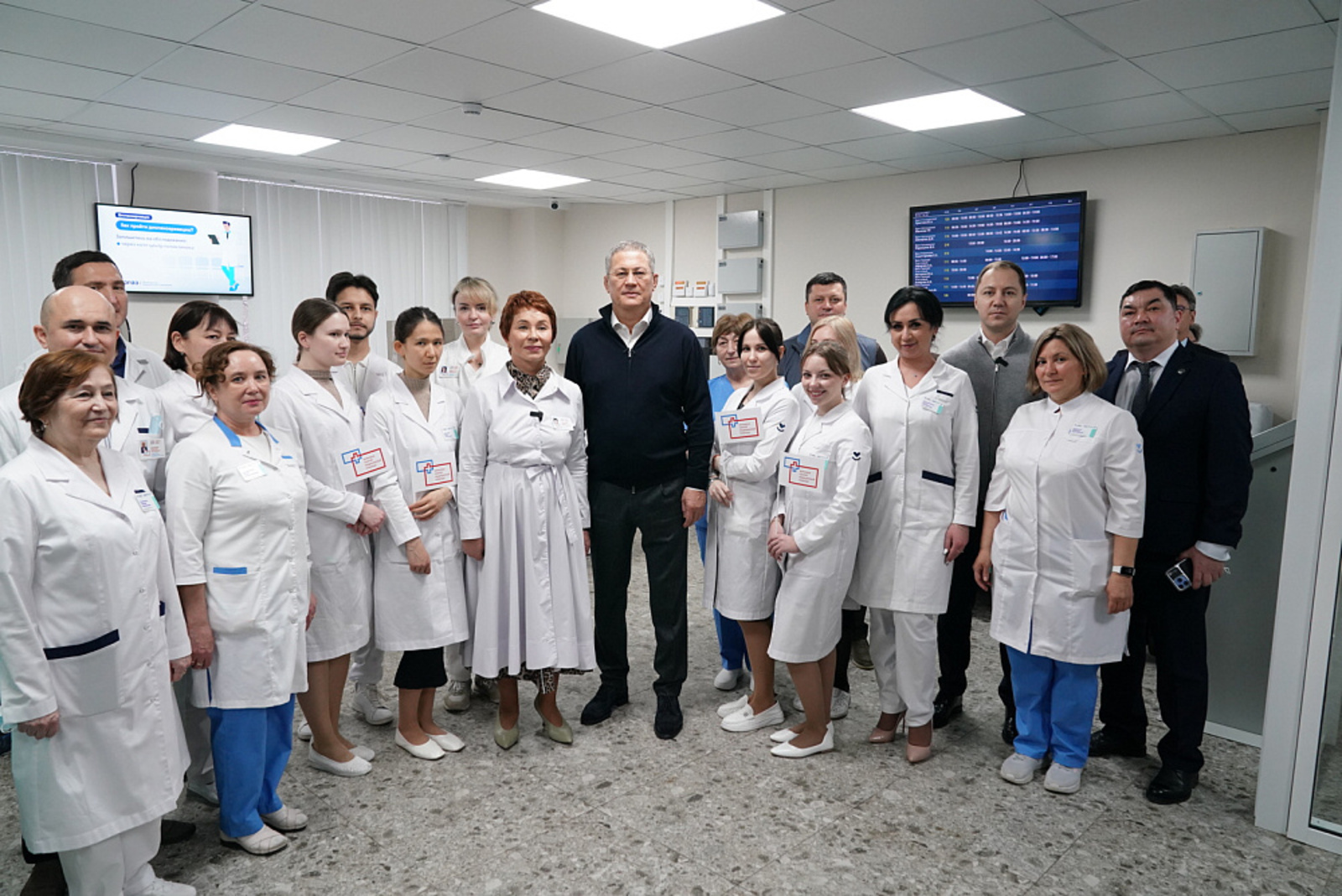 Обновлённая поликлиника Клинической больницы