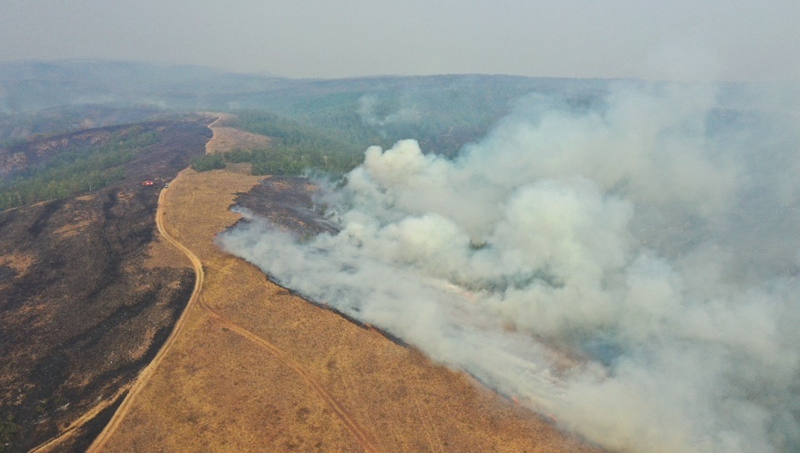 Продолжают действовать 23 очага лесных пожаров