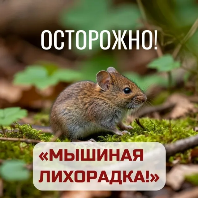 Осторожно! Мышиная лихорадка!