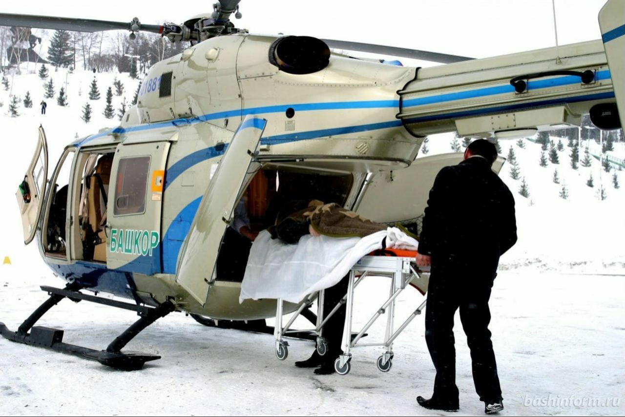 В Уфу санавиация экстренно доставила беременную женщину