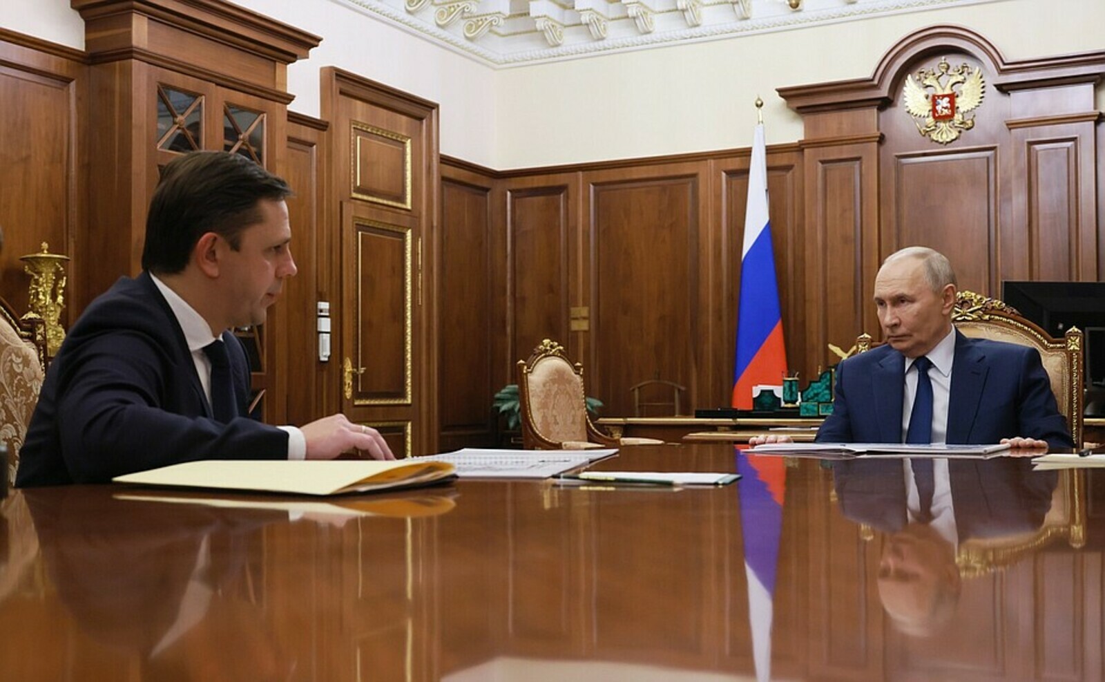 Президент провёл встречу с губернатором Орловской области
